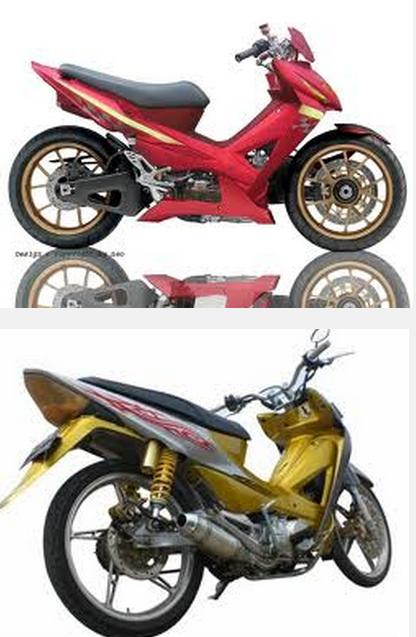 Modifikasi motor honda revo fit absolute 110 100cc road race keren terbaru 2014