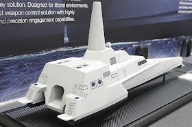 Radar Sea Giraffe 1X 3D yang ringan memungkinkan arsitektur kapal mendesain tiang kapal yang lebih tinggi untuk meningkatkan performa radar