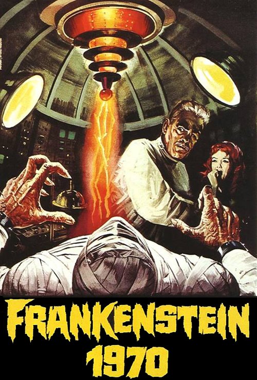 It's the fiftieth anniversary of Frankenstein 1970 first released on this