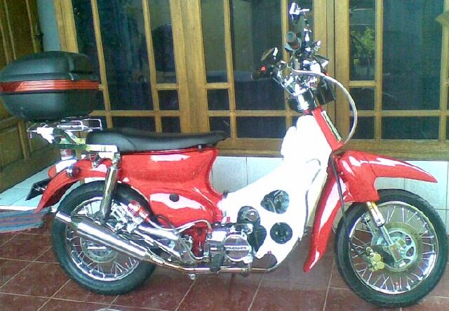 Koleksi Modifikasi  Honda  70  Klasik  Terbaik