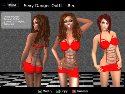 BSN Sexy Danger outfit