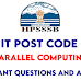 Joa It Post Code - 965 Parallel Computing Important Questions and Answers Set - 2