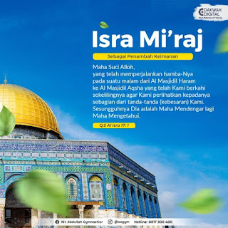 Isra Mi'raj Sebagai Penambah Keimanan - Qoutes Kajian Islam