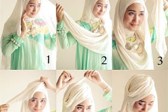 Tutorial Hijab Paris Segi Empat Terbaru 2019