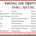 DOHA , QATAR JOB VACANCIES