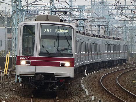 東京メトロ日比谷線　東武伊勢崎線直通　普通　東武動物公園行き6　20000系LED車