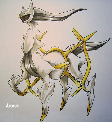 Pokemon on Arceus  The God Of Pokemon