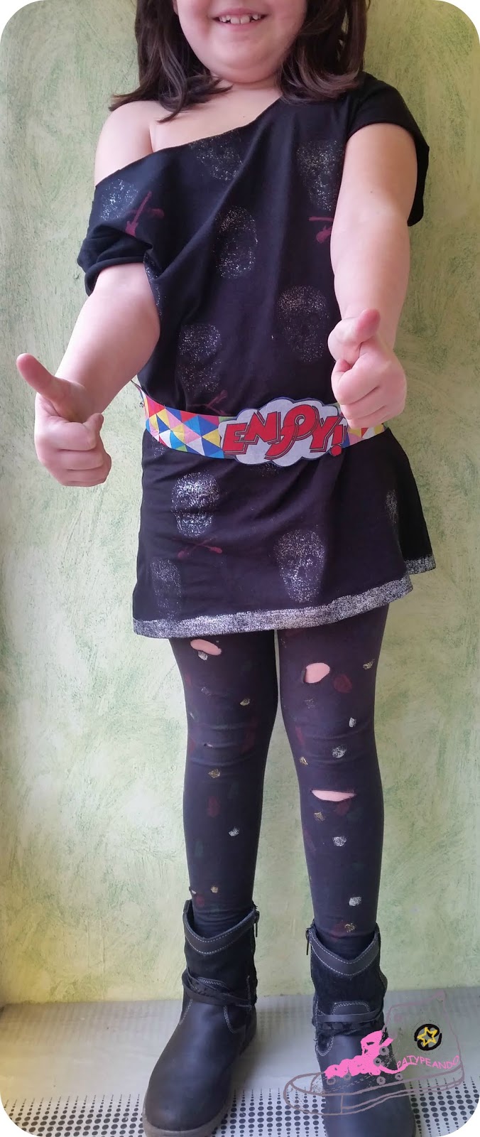 Leggins de niña DIY 