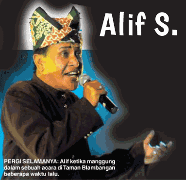 Alif, Pelantun Lagu Udan Awu Tutup Usia