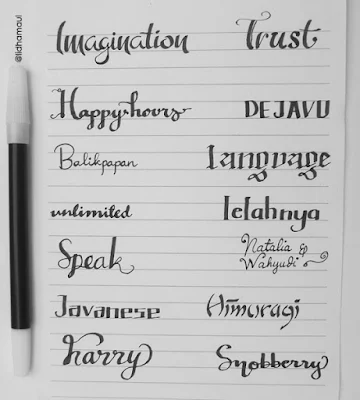 spidol untuk lettering