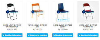 Harga kursi chitose bandung