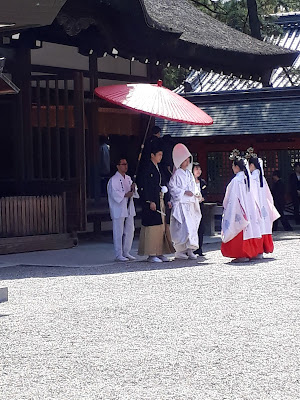 Sumiyoshi Taisha wedding ceremony