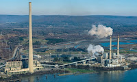 Google is building a data center on the grounds of the Widows Creek coal power plant in Jackson County, which has been scheduled for shutdown. (Credit: Google/The Guardian) Click to Enlarge.