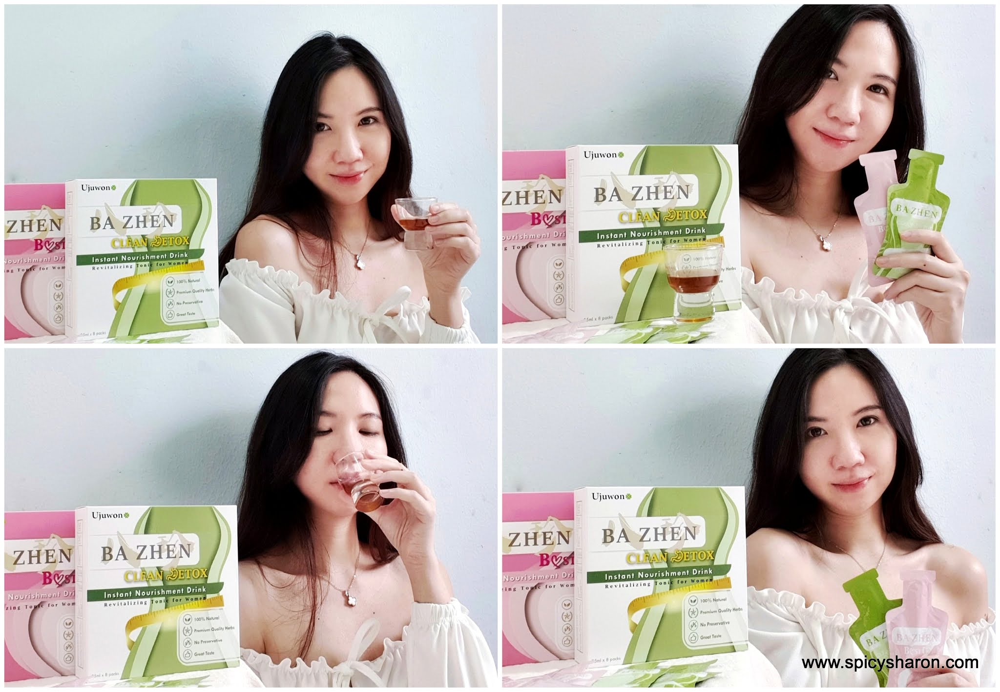 Product Review : Ujuwon Ba Zhen Clean Detox & Bust Up Instant Nourishment Drink