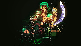 Great Wallpaper Zorro One Piece HD Black