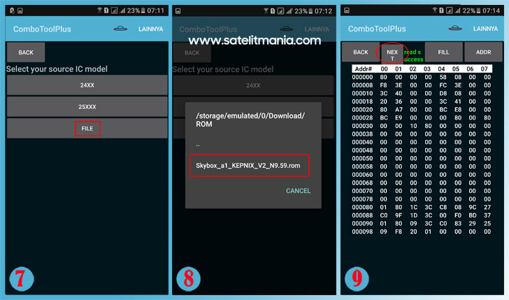 Cara Flashing IC Eeprom SPI via Android dengan Mudah