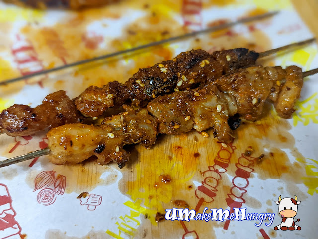 BBQ Chicken and Pork 烤鸡肉串 / 烤猪肉串