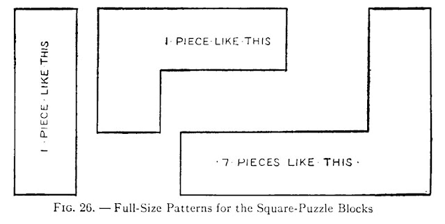 Square Puzzle plan - How to make Square Puzzle