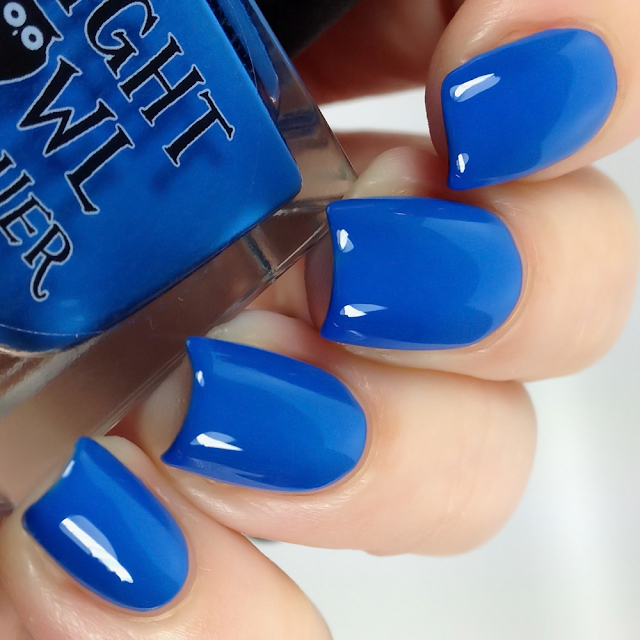 Night Owl Lacquer-Feeling Blue Without You