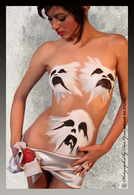 Body Painting - Bra