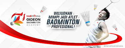 Ajang kompetisi IndiHome Gideon Badminton Academy