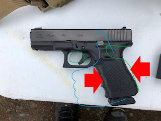 glock target shooting accuracy grip