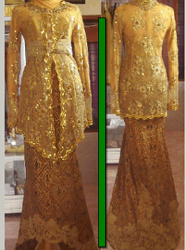 Gambar Kumpulan Foto Model Baju Kebaya Gold Trend Gambar 