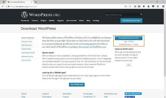 Cara Install Wordpress di Localhost