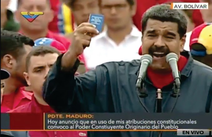 VIDEO: MADURO CONVOCA A ELECCIONES EN VENEZUELA