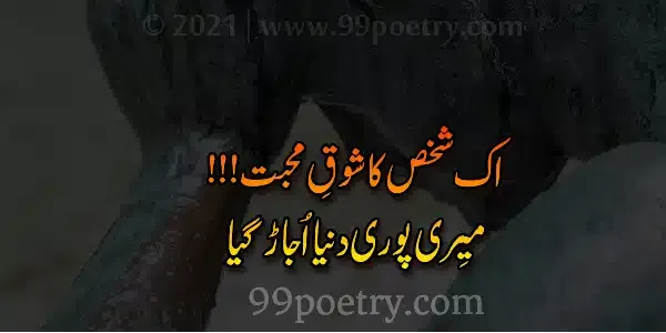 Best Sad Poetry in Urdu 2 Lines With Images