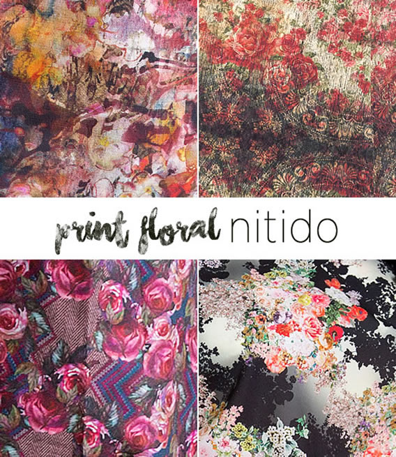 Estampas floral de Inverno 2016 da Nítido Moda Evangélica