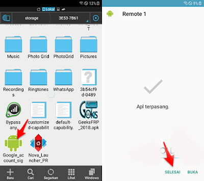 " Cara Melewati HP Samsung Meminta Verifikasi Akun Google ROM/Firemwhare Nougat7"