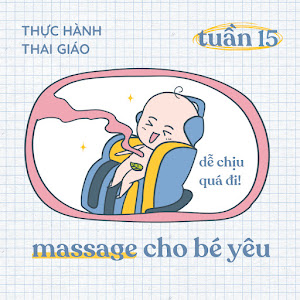 Thực hành thai giáo xúc giác - Massage cho bé yêu