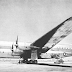 1946. Burbank, California. Lockheed XR60 Constitution it is shown to the public for the first time