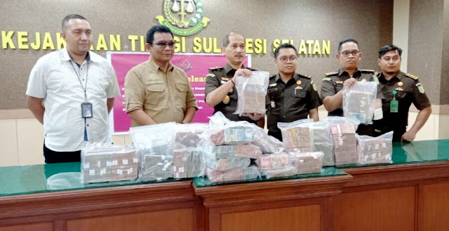 Makin Jelas, Sejumlah Pejabat Kembalikan Uang Dugaan Korupsi Satpol PP Makassar ke Kejati Sulsel