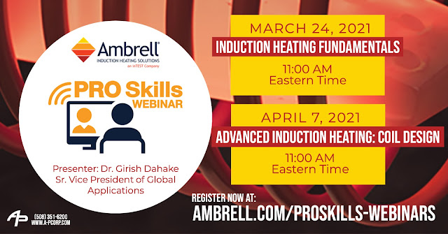 Register Now for Ambrell PRO Skills Webinars