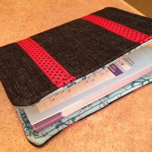 handmade Weight Watchers journal cover