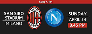 Aljazeera sport +1 regardeer match Match AC Milan vs Napoli en direct live streaming 14-04-2013