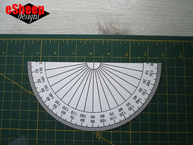 DIY Wedge Ruler by eSheep Designs