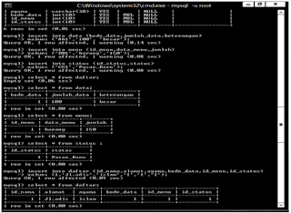 Show database mysql