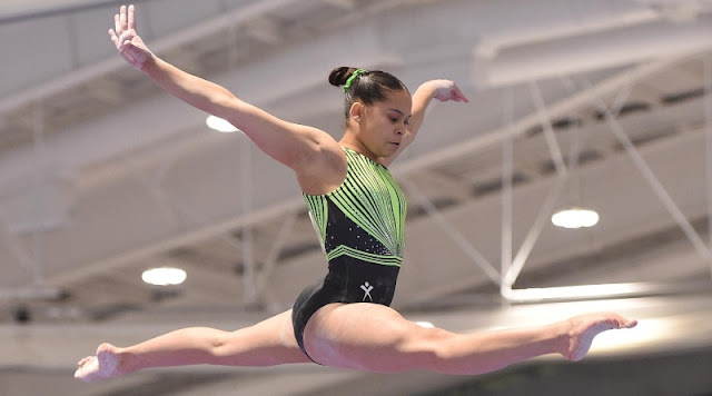 LUISELENA RODRÍGUEZ LOGRA DOBLE MEDALLA EN CAMPEONATO DE GIMNASIA