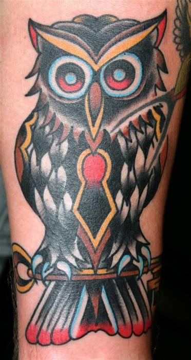 Tagged lock key owl tattoo owl tattoo Tiger tattoo design