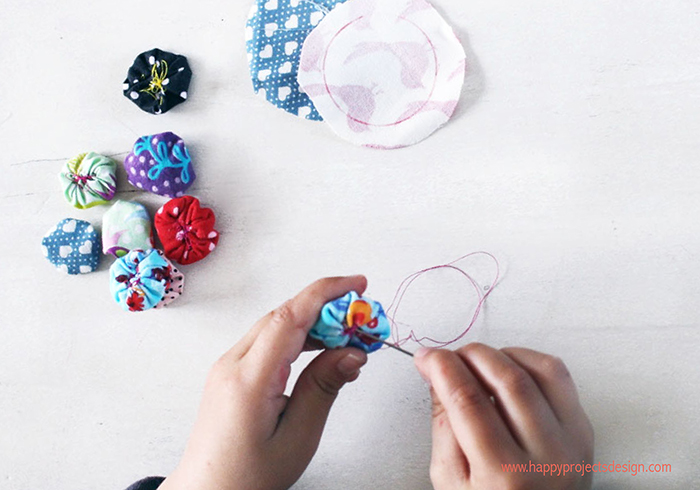 DIY: collar con retales de tela DIY: collar con retales de tela