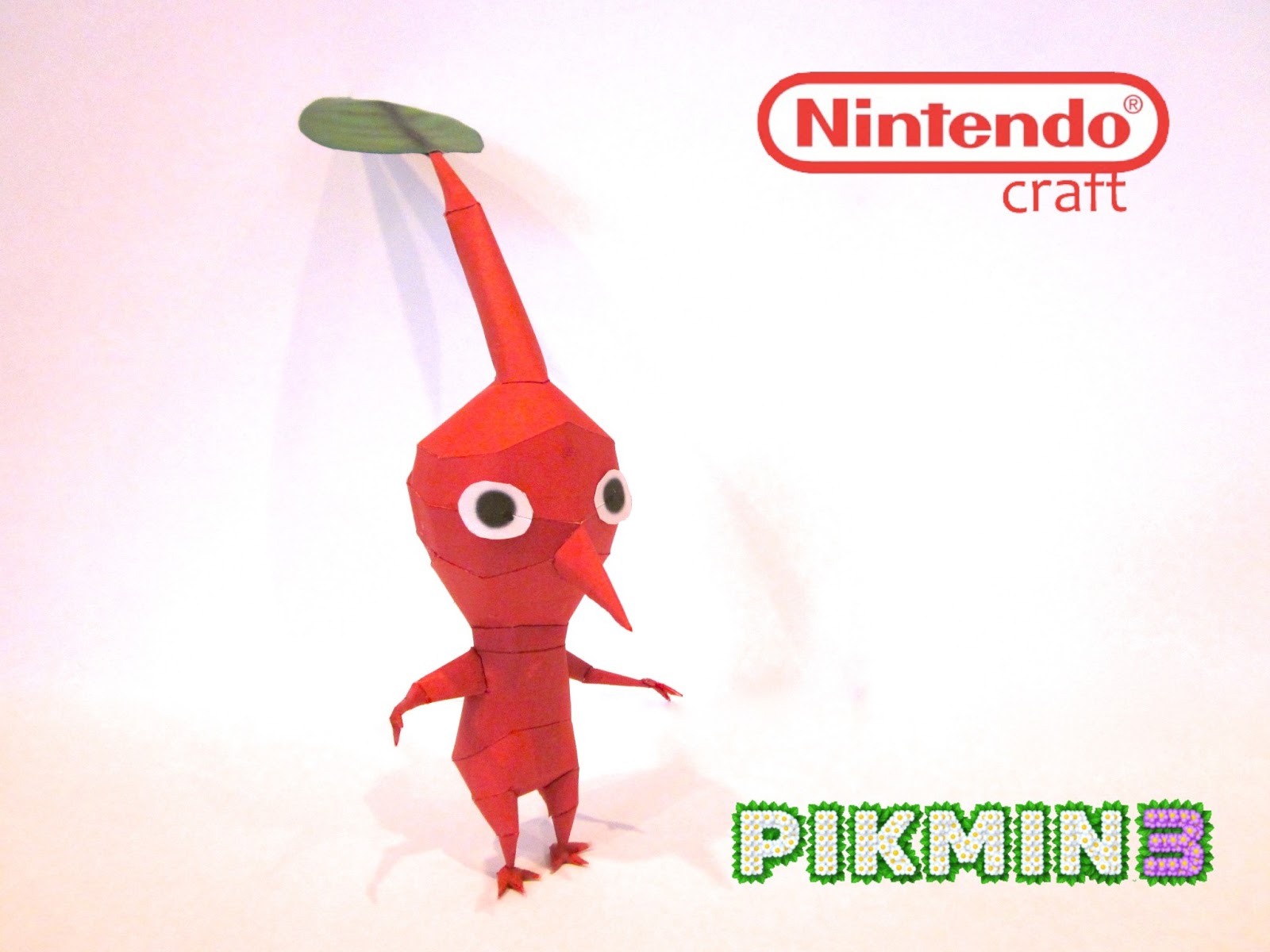 Red Pikmin Papercraft