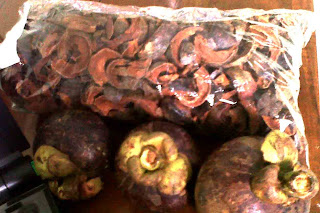 mangosteen peel every bit medicine