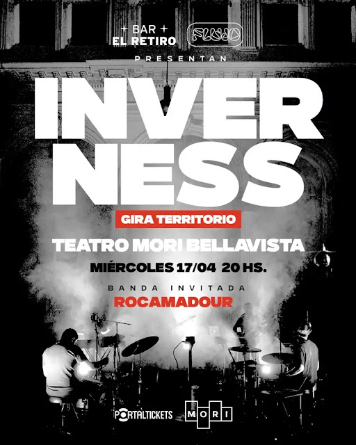 afiche inverness en teatro mori bellavista