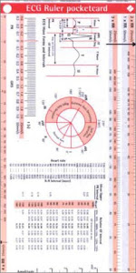 ECG Ruler Pocketcard