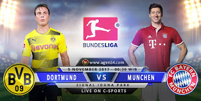 Prediksi Bola Jitu Borussia Dortmund vs Bayern Munchen 5 November 2017