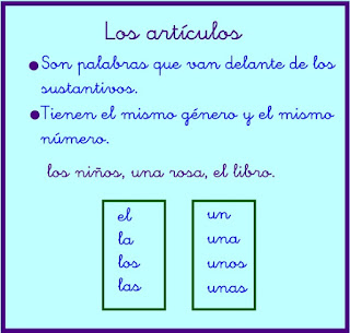 los artículos