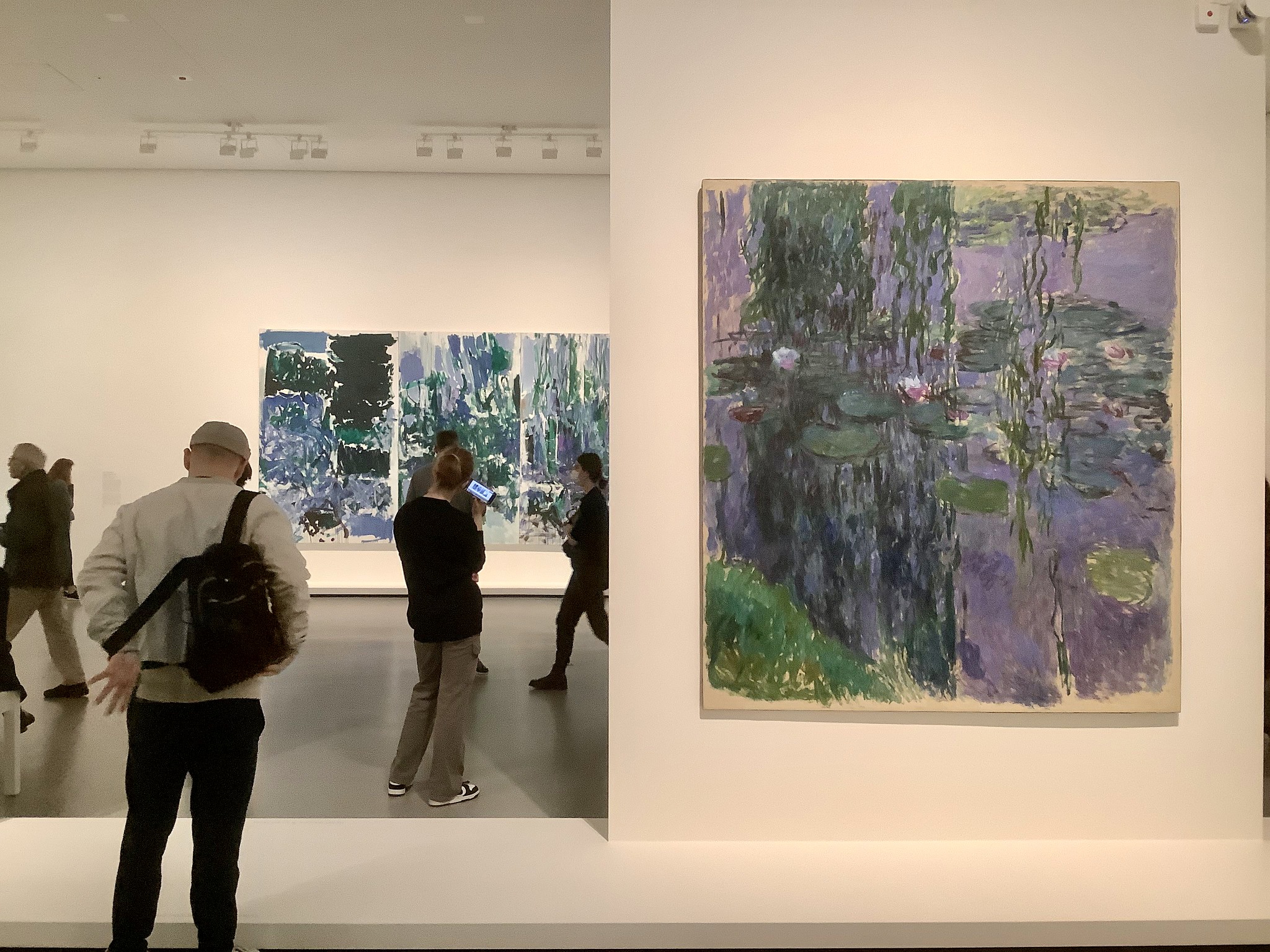 Die Ausstellung Monet - Mitchell in der Fondation Louis Vuitton